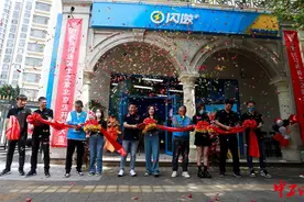 闪送首个骑士之家门店在北京开业图片