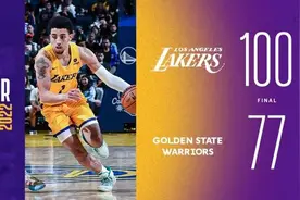 夏季联赛战报：湖人100-77大胜勇士 收获两连胜图片