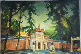 18年创作两百幅油画，七旬老人用画笔留存老长沙记忆图片