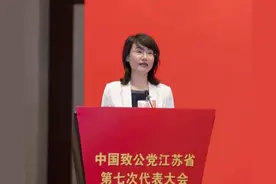 “70后”女博士王学锋当选致公党江苏省委主任委员图片