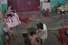 心酸又心疼！父母在外务工，河南3岁女孩对着监控连声喊妈妈图片