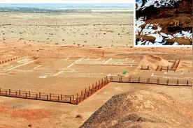 当尘封两千多年的悬泉置大门被打开……图片