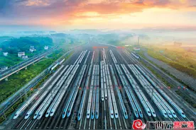 壮美广西插上腾飞翅膀——探访面向东盟的国际性高铁交通枢纽南宁东火车站图片