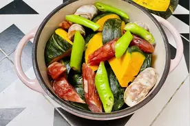 下厨房｜南瓜焖菜，好吃又减脂图片