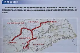 刚刚，沪苏嘉城际铁路项目正式开工图片
