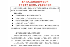 小康股份回应更名“赛力斯”原委：决心深耕新能源市场图片