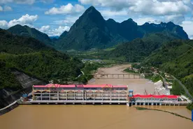 中企投资老挝南欧江水电站累计发电破100亿千瓦时图片