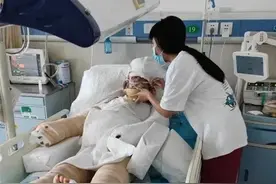 割头皮救父！“只要俺爸有一口气，我都得救”图片