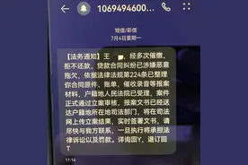 法务通知“欠款已立案”，全网公布“列入失信”，请不要慌张图片