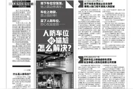 人防车位的尴尬怎么解决？图片