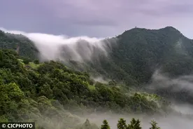 安徽黄山：石潭云海 宛若仙境图片