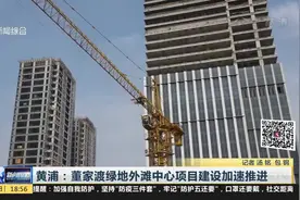 黄浦：董家渡绿地外滩中心项目建设加速推进视频封面