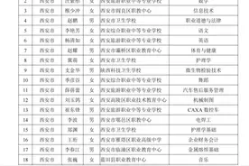 正在公示！商洛7名教师入选图片