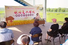 稻田画边说乡村振兴，丰台把理论宣讲台搬到“地头儿”图片