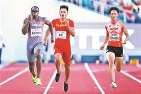 谢震业 距离苏炳添接班人还有多远图片