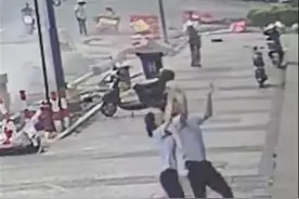 男子扔掉手机徒手接住坠楼女童，救人者已获单位表彰图片