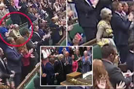 约翰逊最后一次“首相问答”，英媒：特蕾莎•梅拒绝鼓掌，怒容满面；英国新首相将从这两人中产生...保守党新党首选举进入最终阶段图片