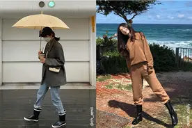 雨季，怎么能少了一双造型百搭颜值高的雨鞋？图片