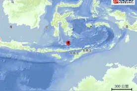 弗洛勒斯海发生5.0级地震，震源深度10千米图片
