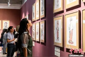 敦煌壁画古代穿搭“撞衫”现代潮流：古典服饰文化探路新时尚图片