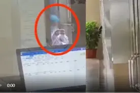 极目锐评｜护士科室内玩手机不应答？别什么事都靠拍视频解决图片