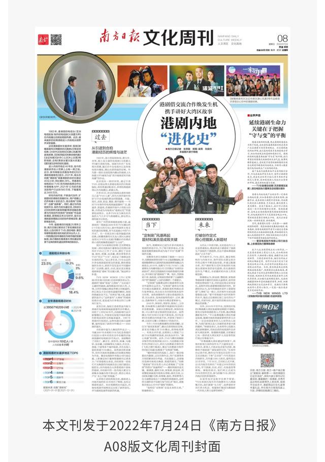 港剧网站建设（港剧内地进化史｜借大湾区交流合作）
