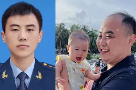 90后帅气小伙当爹半年后被认成“爷爷”网友：就挺秃然的图片