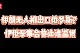 伊朗无人机出口俄罗斯？伊俄军事合作让谁警惕视频封面