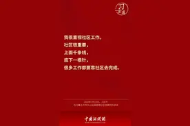习言道 |“社区虽小，却连着千家万户”图片