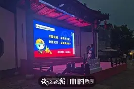 “危险，走开”安全课堂进南浔古镇，消防“夜市”让你对消防了解多一度图片