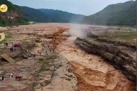 超震撼！黄河在“咆哮”原来是真的图片