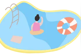 夏日酷暑，金山这家游泳馆保障泳者安全一夏！图片