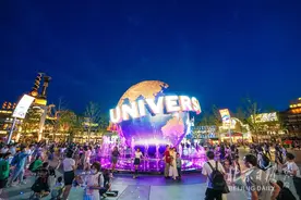 好热闹！北京环球城市大道夜生活人气回归图片