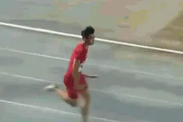 中国队男子4x100米夺冠！闽将汤星强首棒超越图片