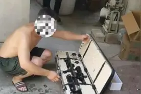 湖北一男子网购零件自制高压气枪藏猪圈，其母又主动上交33发猎枪子弹