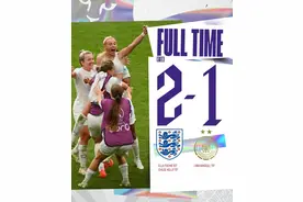 女欧杯决赛-英格兰女足加时2-1绝杀德国，夺队史首座欧洲杯冠军图片