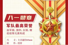 图解丨新时代军队勋章奖章纪念章式样图片