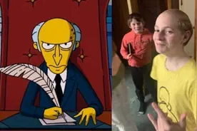 澳大利亚一位妈妈给儿子剪滑稽发型 撞脸动画人物图片