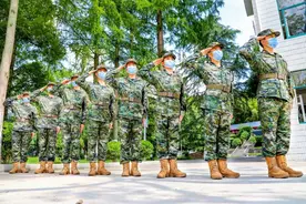 新戎装，新起点！武警21式夏季作训服帅气亮相图片