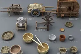 退休生活｜古时生活是这样的 他制作“迷你”农具为子孙留念想图片