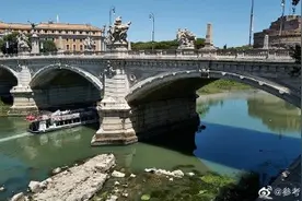 西媒：欧洲面临史上最严重旱情 多条大河已干涸图片