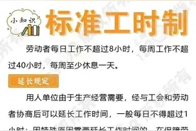 标准工时制，你想了解的都在这里→图片