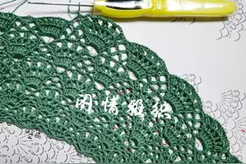 ‍萝扇：非常百搭的女士钩针套头衫（有编织图解）图片