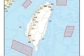 历史回顾：1996年台海危机中，导弹目标区距台湾本岛仅约40海里图片