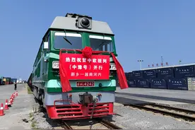 中欧班列（中豫号）新乡到越南河内，跑完全程5到7天图片