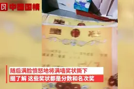 极目锐评｜孩子没考上重点高中，妈妈撕下满墙奖状，孩子没有失败妈妈却输了图片