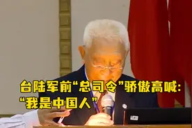 台陆军前“总司令”骄傲高喊：“我是中国人”，并怒斥台当局“领导人”无知无智视频封面