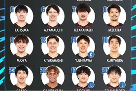 日本男排世锦赛14人名单公布 石川祐希、西田有志领军图片