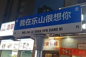 极目锐评｜“我在某地很想你！”路牌火了，别断了这股温情的念想图片
