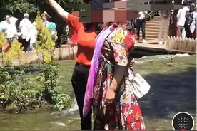 极目锐评｜4名大妈在九寨沟踩水被罚，希望能罚出自觉和自律图片
